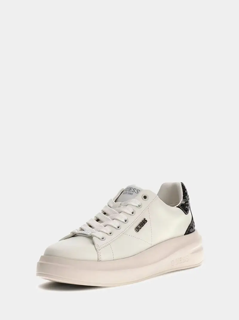 Sneaker bassa 'Elbina' argento / bianco miniatura 2