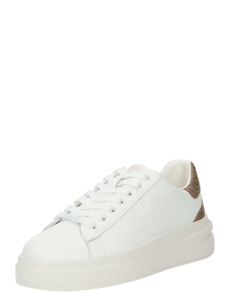 GUESS Sneaker bassa 'Elbina'  oro / bianco