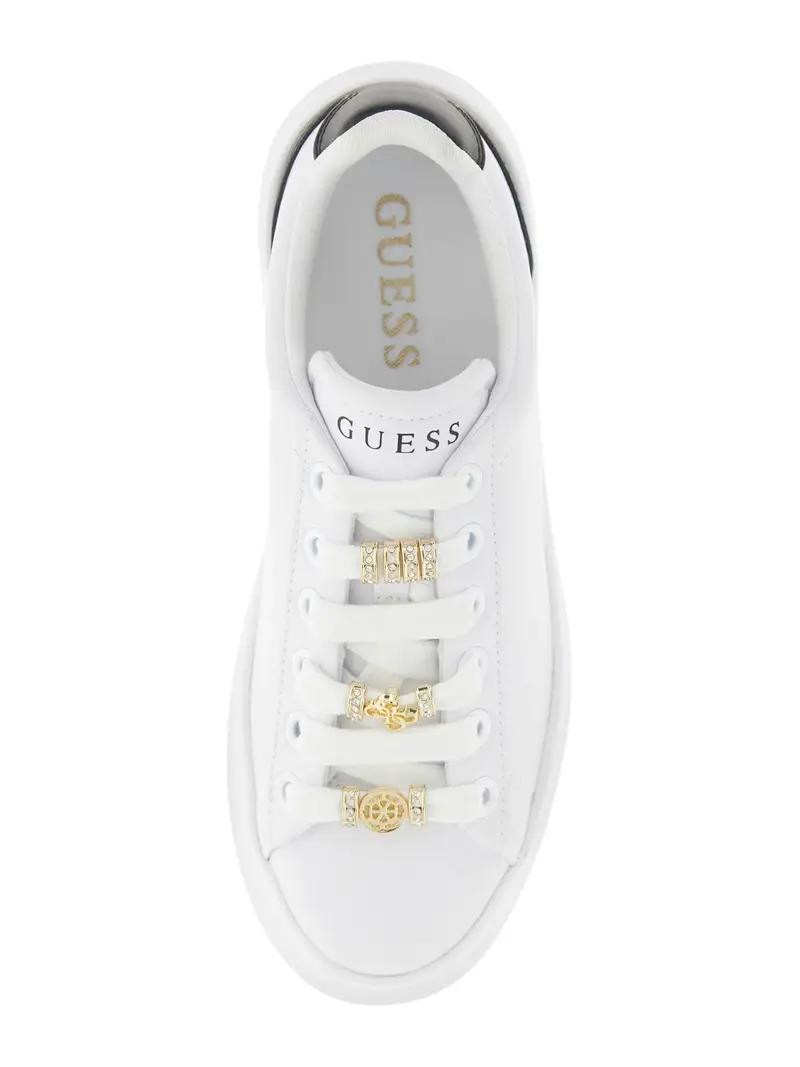 Sneaker bassa FIONIA oro / nero / bianco miniatura 3