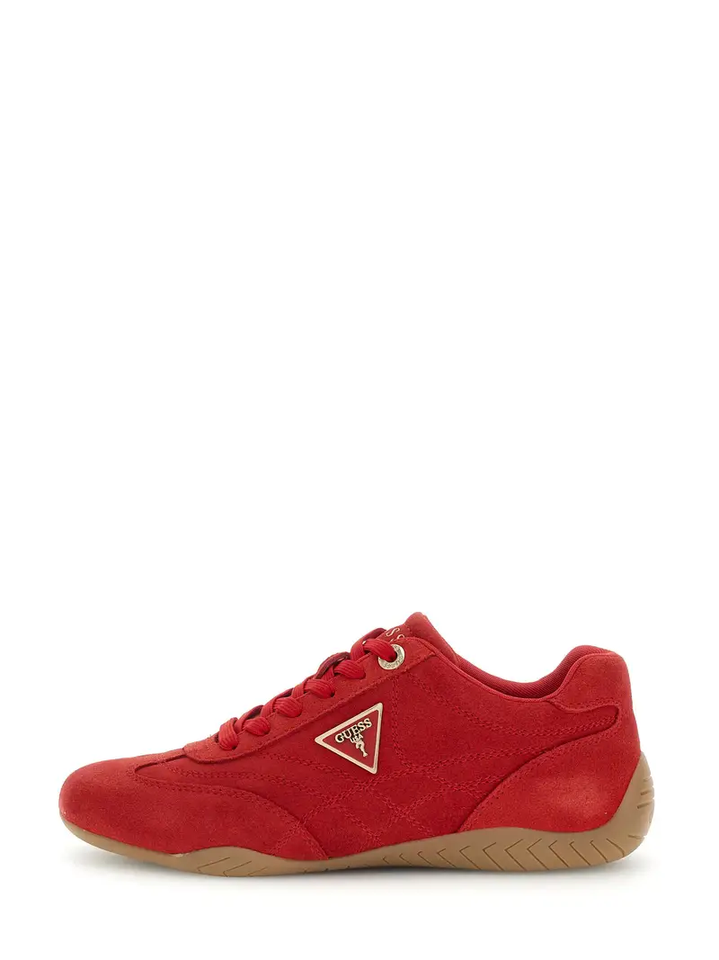 Sneaker bassa 'GABIEY' oro / rosso acceso miniatura 2