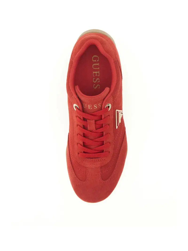 Sneaker bassa 'GABIEY' oro / rosso acceso miniatura 3