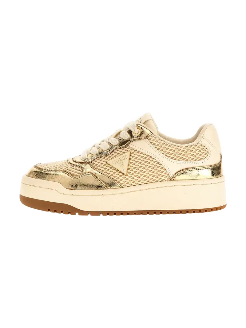 Sneaker bassa Miram oro miniatura 2