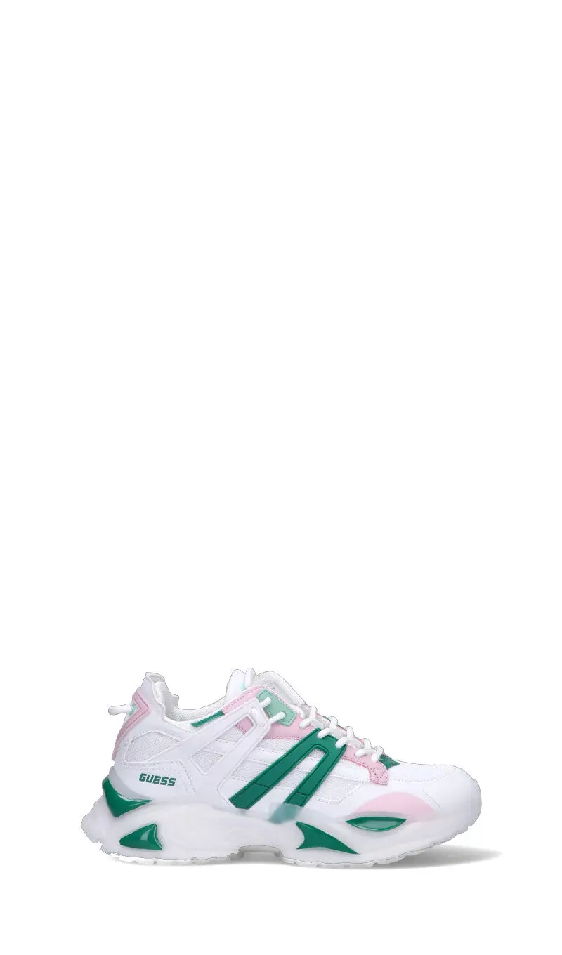 Sneaker donna bianca e verde Vario