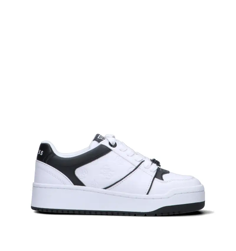 Sneaker donna bianca/nera Vario
