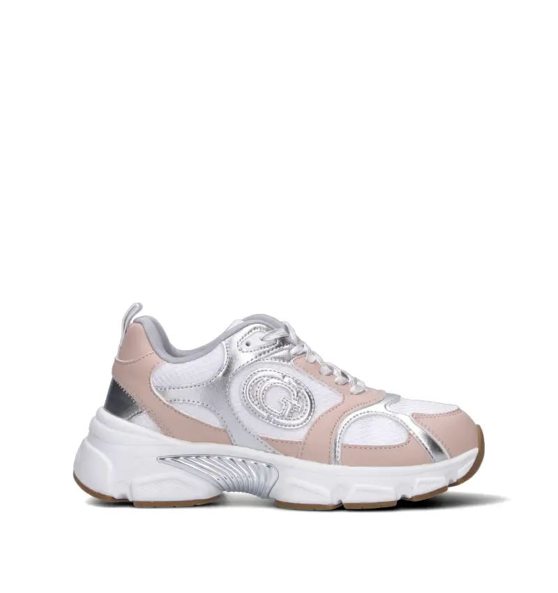 Sneaker donna bianca/rosa Vario