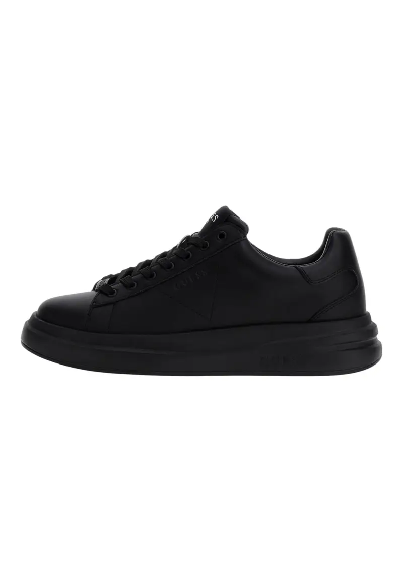 Sneaker Elba misto pelle Uomo Guess BLACK