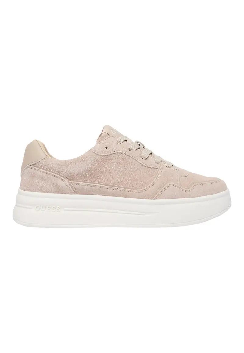 Sneaker Winno misto pelle scamosciata Uomo Guess BEIGE