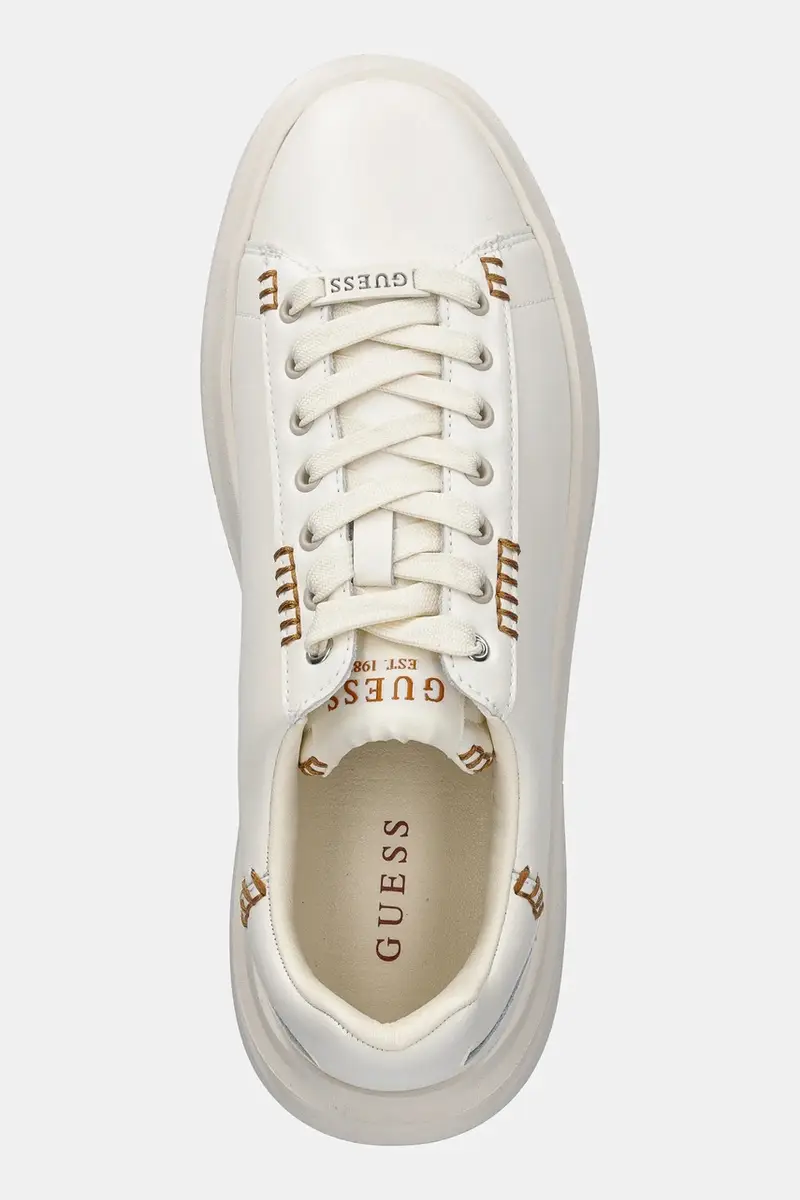 sneakers ELBA uomo colore beige FMTLBA LEA12 miniatura 4