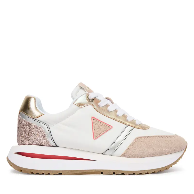 Sneakers Guess FLPEAG FAB12 Écru Écru