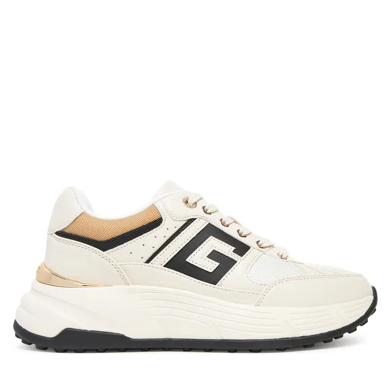 Sneakers Guess FLTFON FAB12 Écru Écru