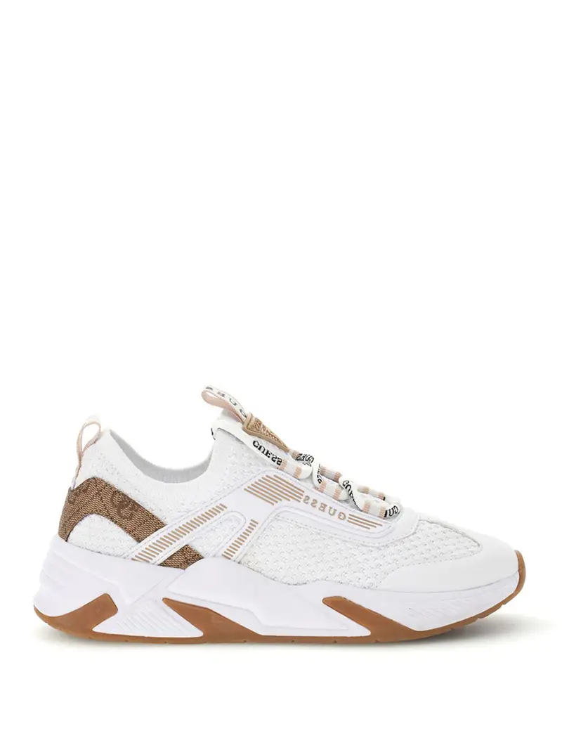 sneakers guess genga da donna - bianco
