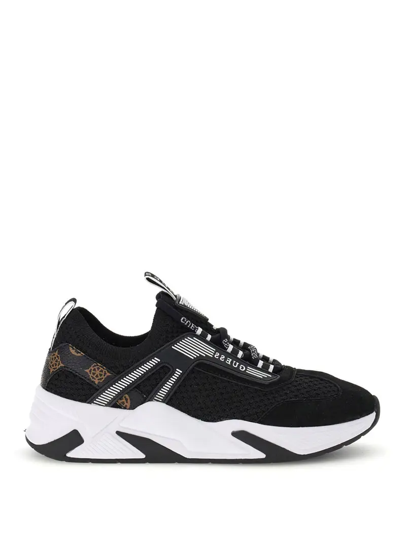 sneakers guess genga da donna - nero
