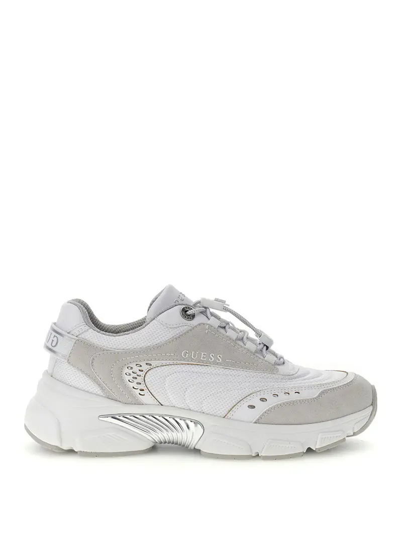 sneakers guess imeri da donna - bianco