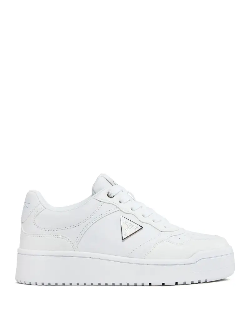 sneakers guess miram da donna - bianco