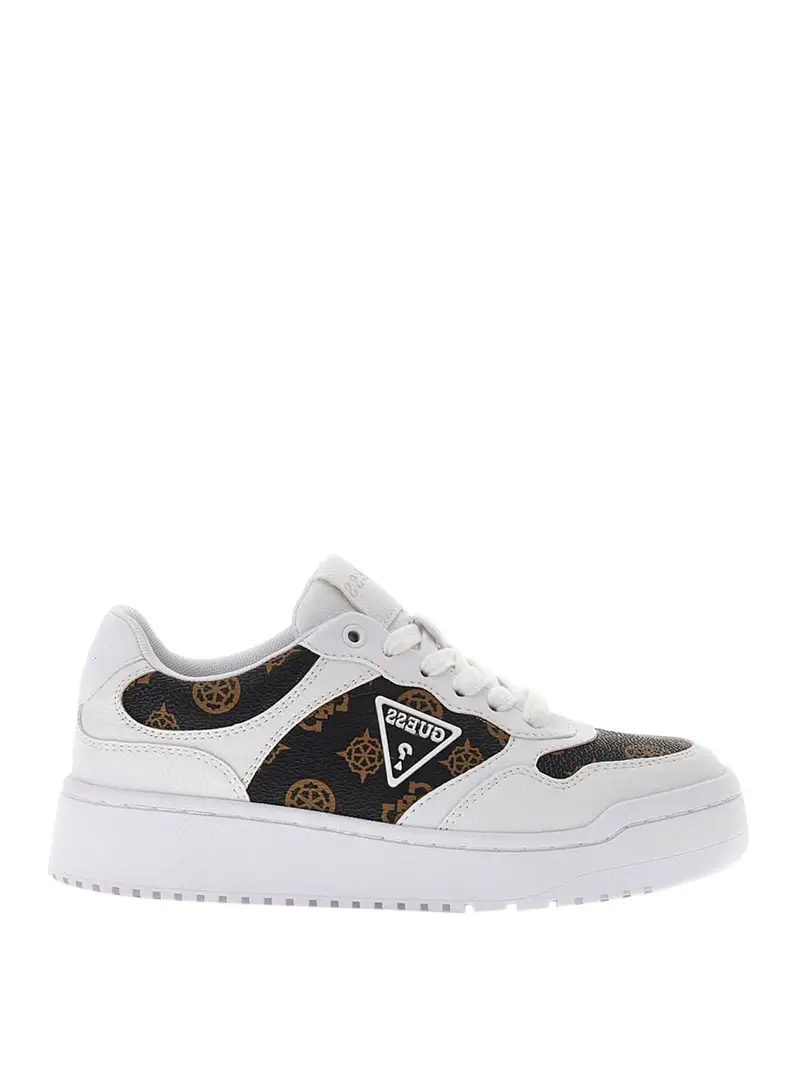sneakers guess miram2 da donna - bianco