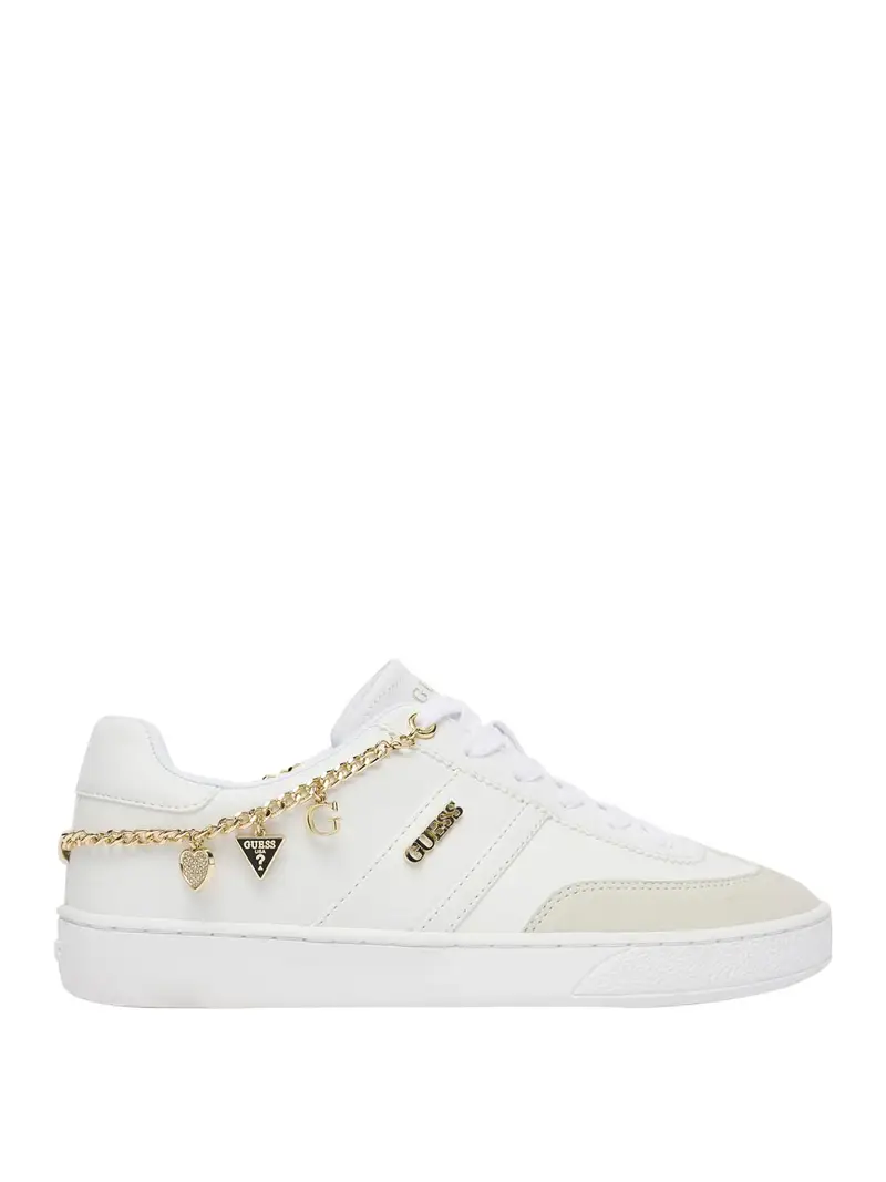 sneakers guess naoko da donna - bianco