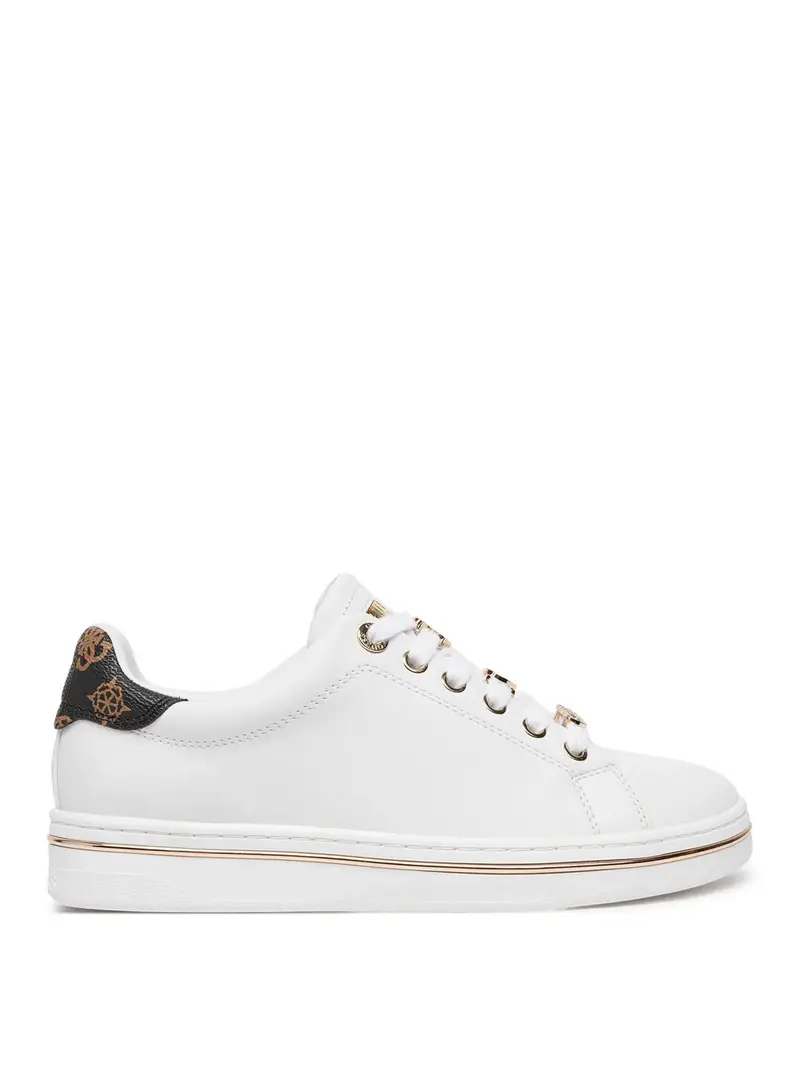sneakers guess stasey da donna - bianco
