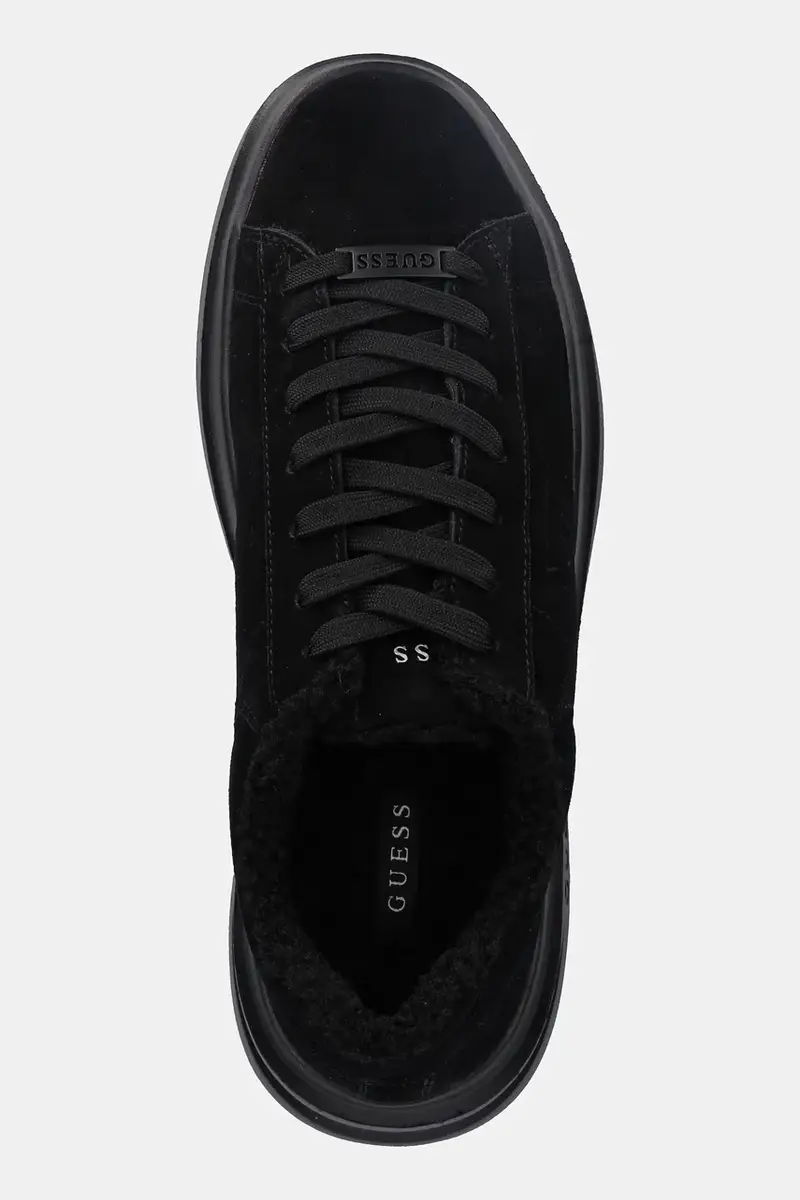 sneakers in camoscio ELBAN uomo colore nero FMFBAN LEP12 miniatura 4