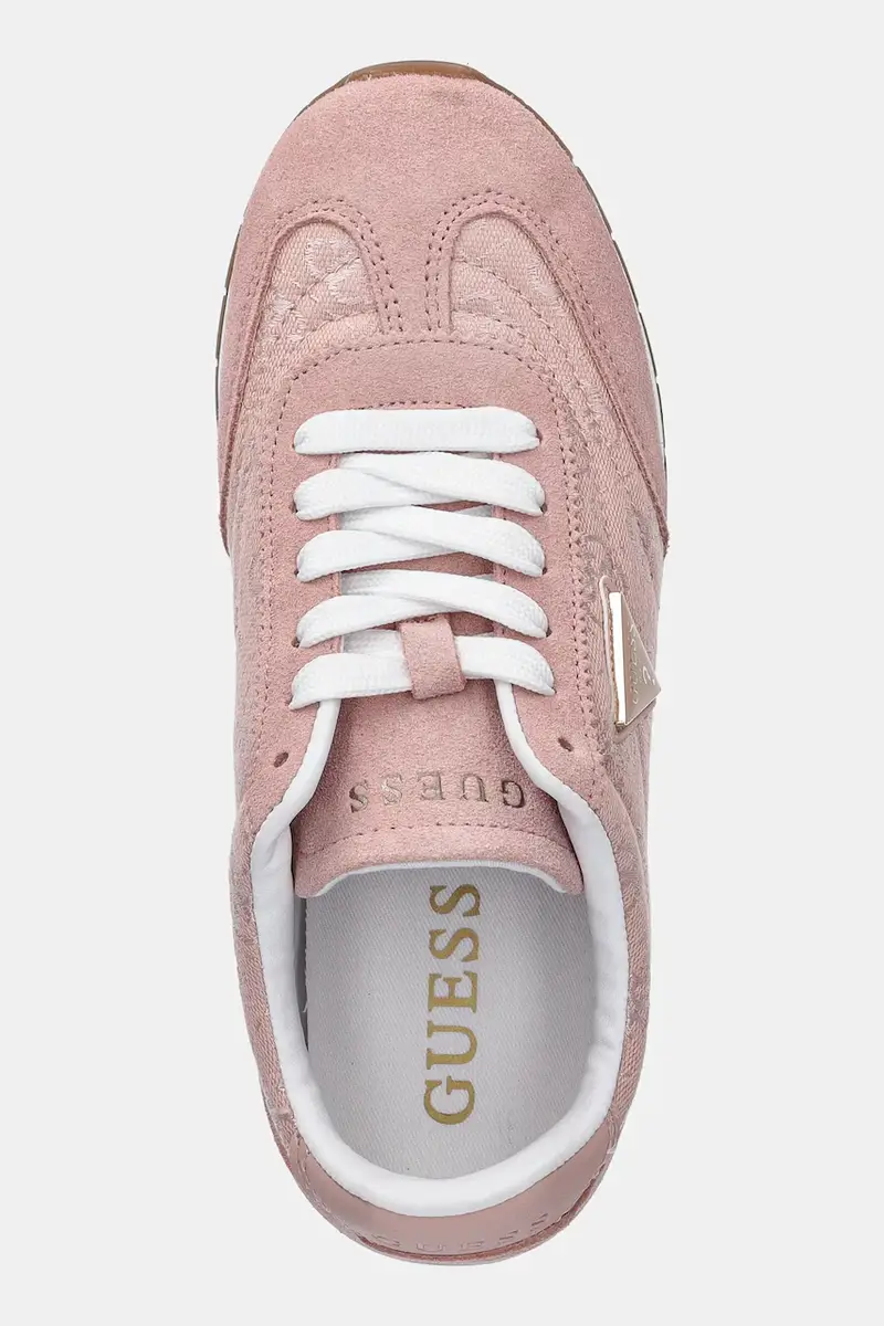 sneakers in camoscio JOGGIN donna colore rosa FLJJOG FAL12 miniatura 4