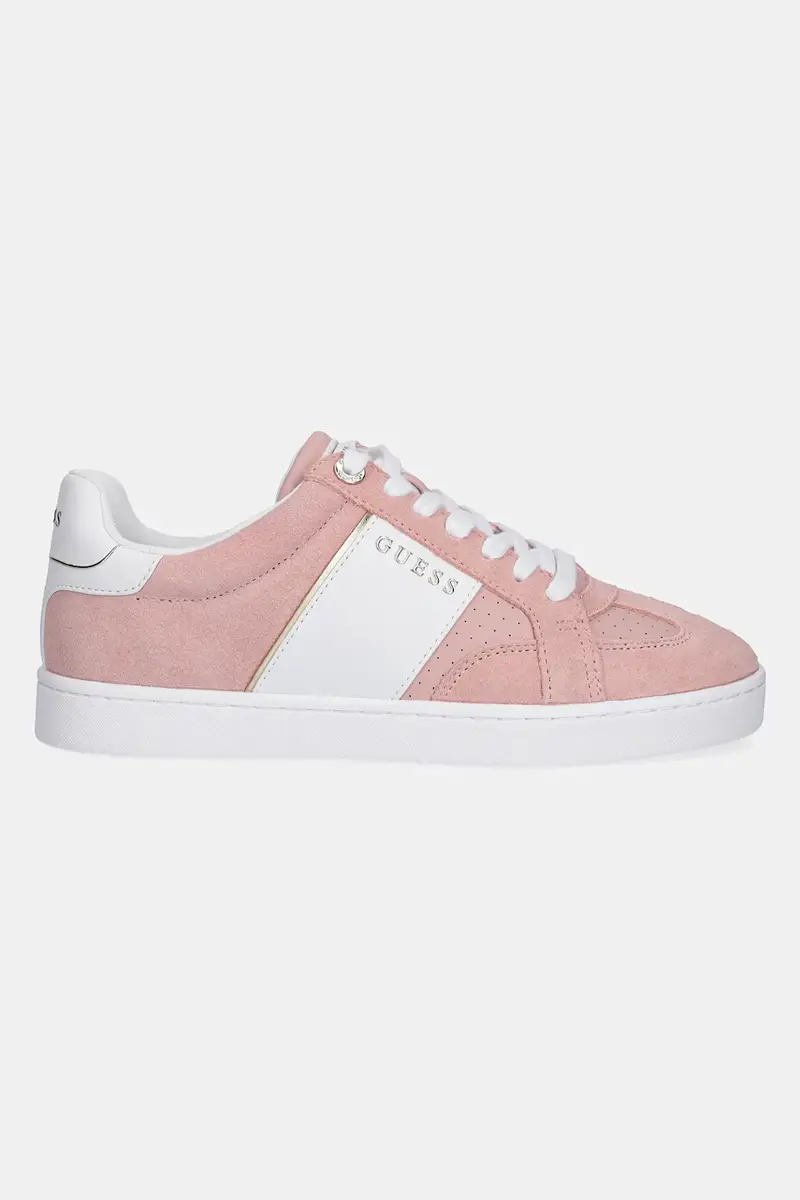 sneakers in camoscio JRONE6 donna colore rosa FLJRO6 SUE12 miniatura 2