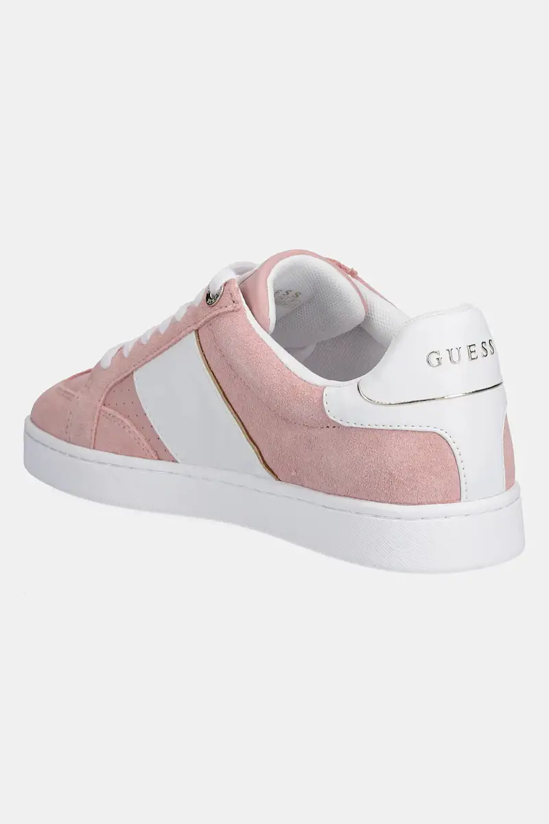 sneakers in camoscio JRONE6 donna colore rosa FLJRO6 SUE12 miniatura 3