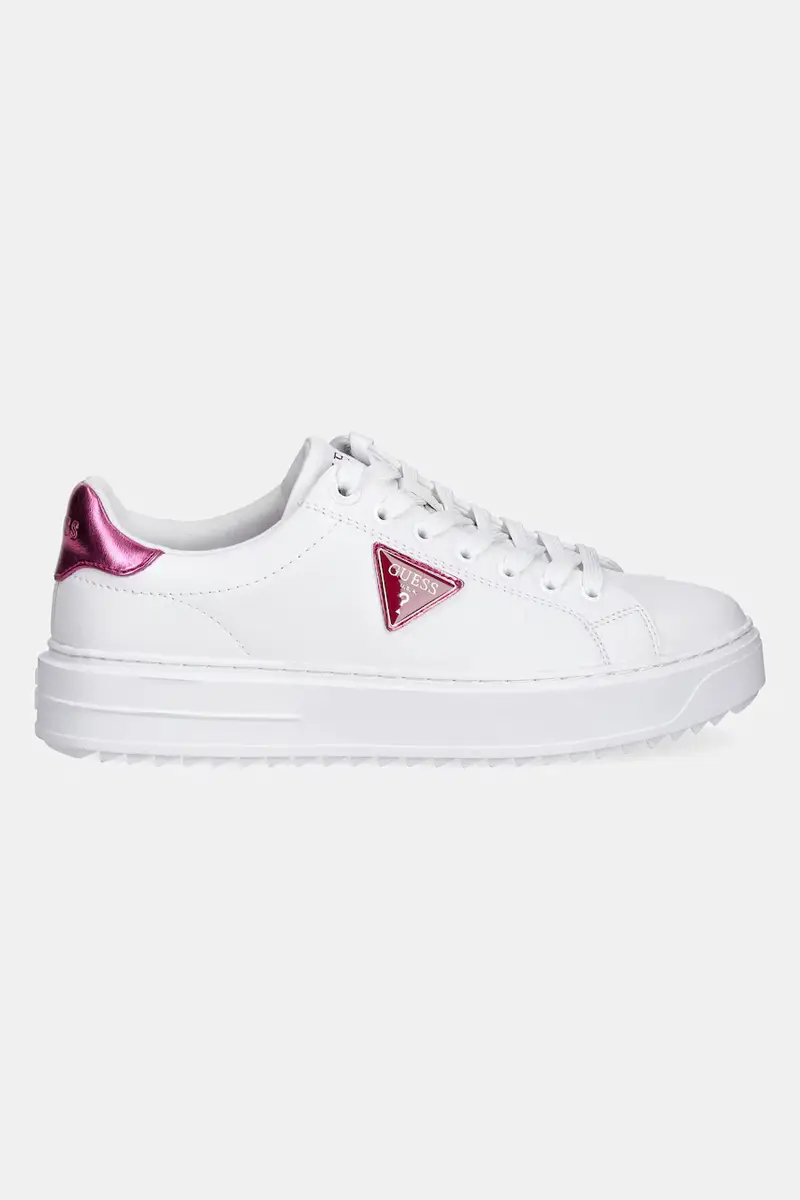 sneakers in pelle DENESA12 donna colore bianco FLJD12 LEA12 miniatura 2