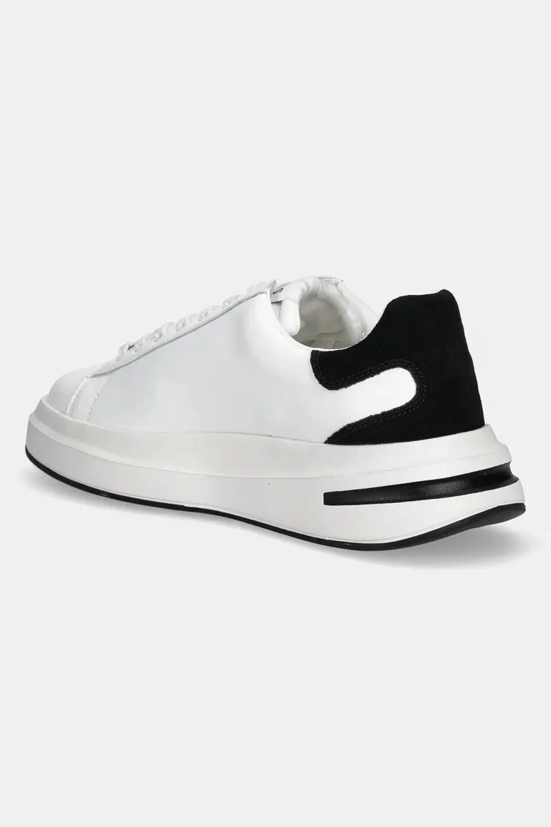 sneakers in pelle ELBA uomo colore bianco FMFLBA LEA12 miniatura 3