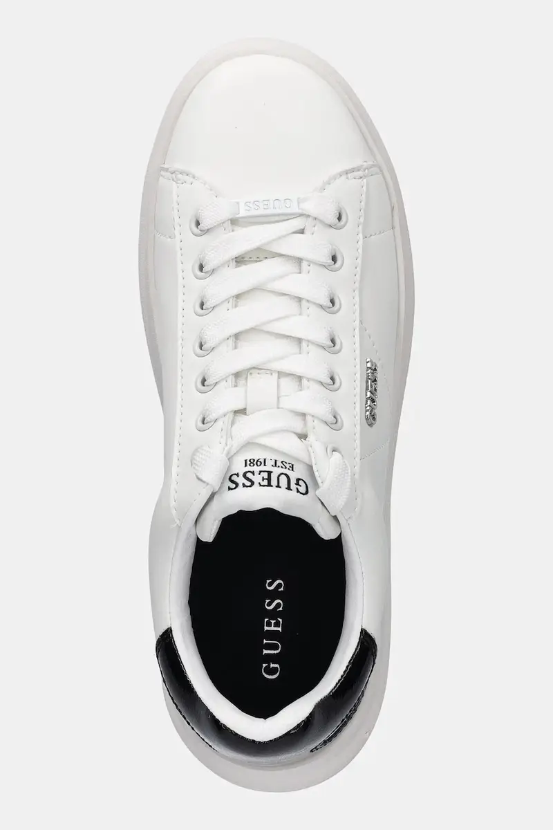 sneakers in pelle ELBINA10 donna colore bianco FLFE10 PEL12 miniatura 4