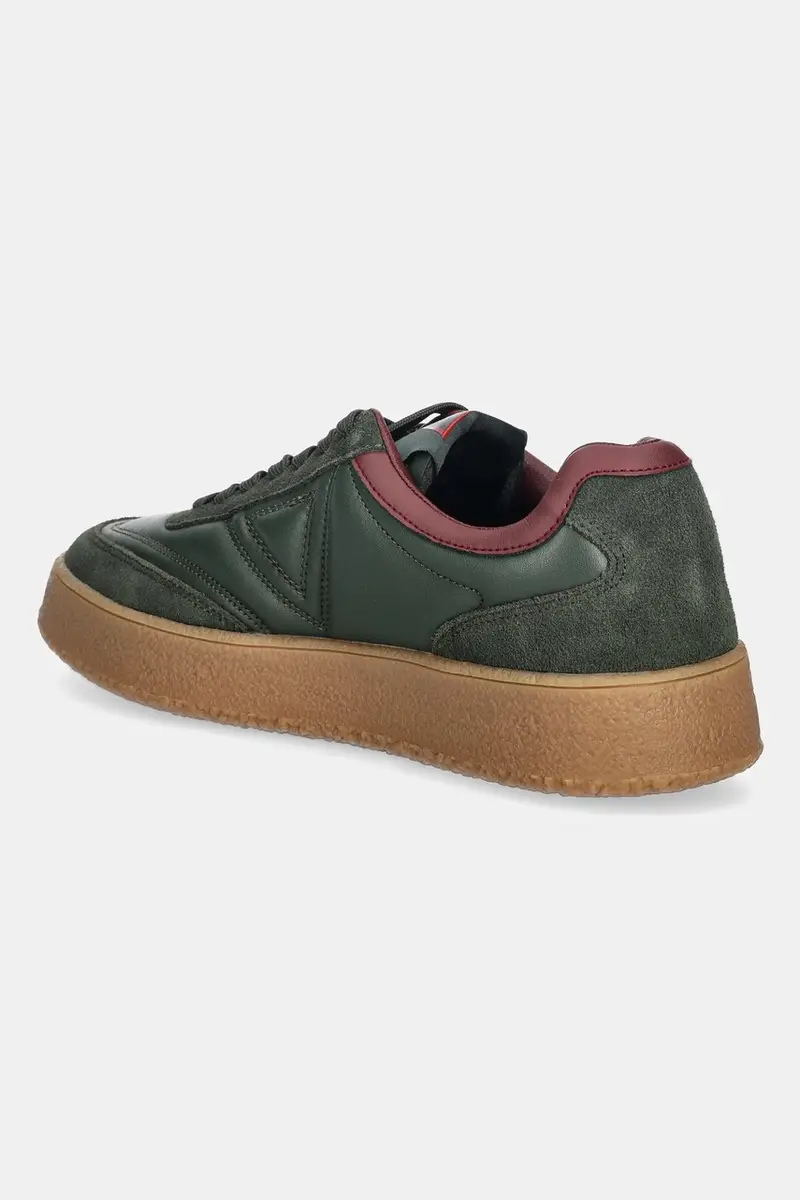 sneakers in pelle WIMOH uomo colore verde FMFMOH LEA12 miniatura 3