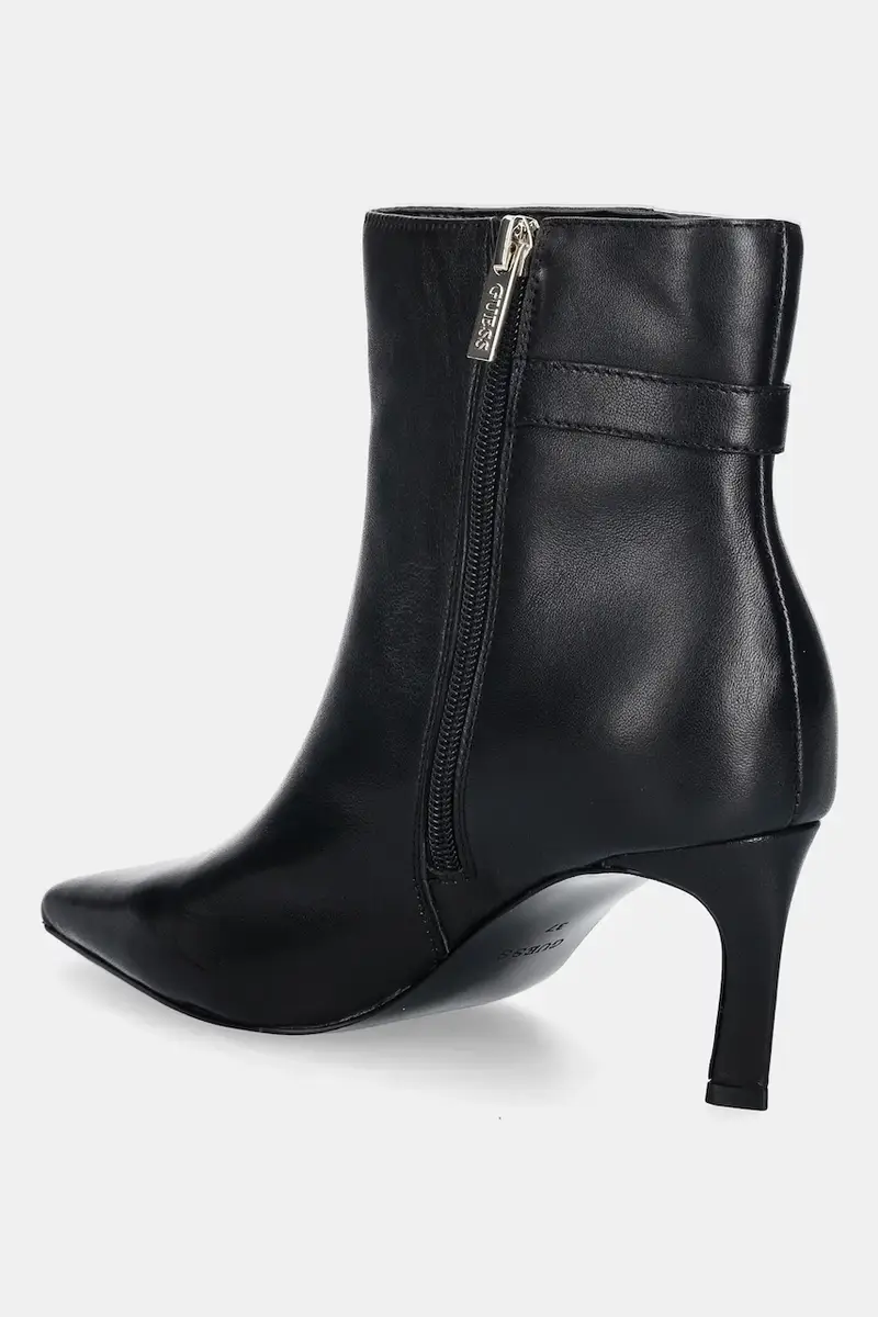 stivaletti alla caviglia in pelle PAISLIE donna colore nero FLFPAI LEA10 miniatura 3