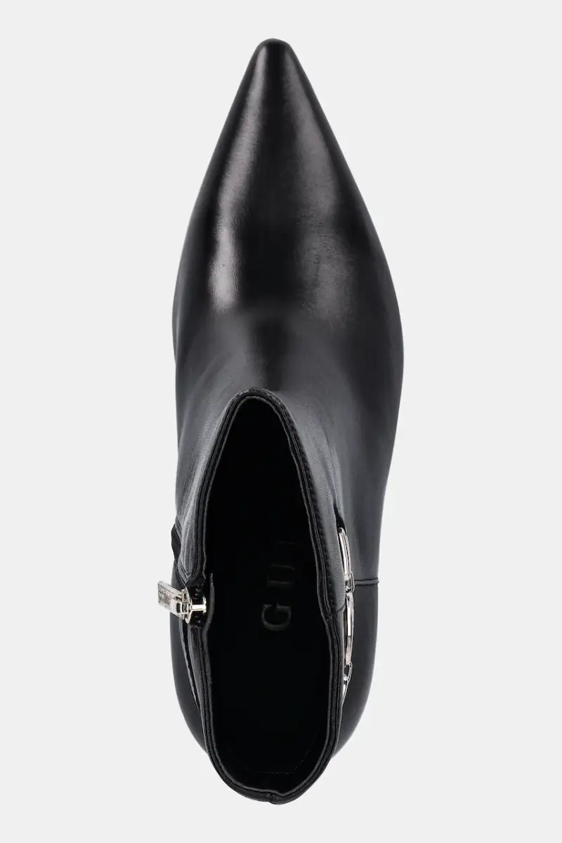 stivaletti alla caviglia in pelle PAISLIE donna colore nero FLFPAI LEA10 miniatura 4