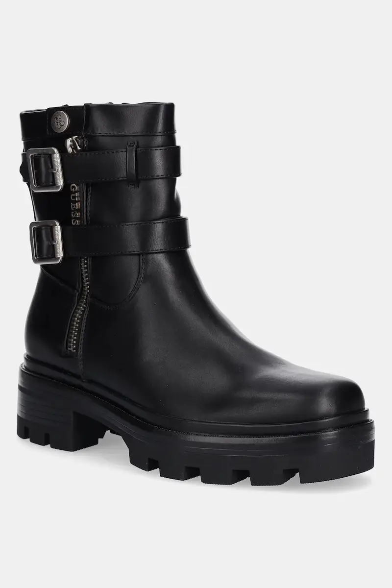 stivaletti alla caviglia LYNDEN donna colore nero FLFLYN ELE10