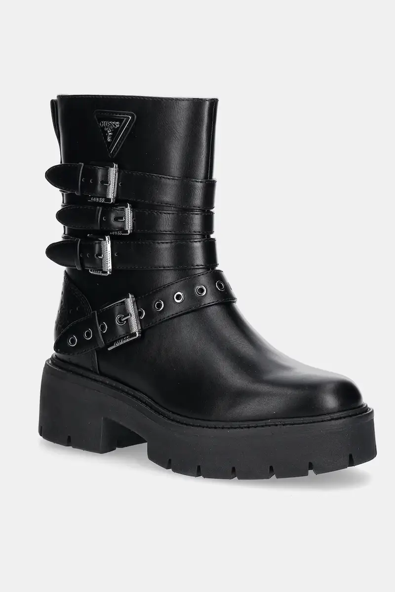 stivaletti alla caviglia SALVO donna colore nero FLTSVO FAL10