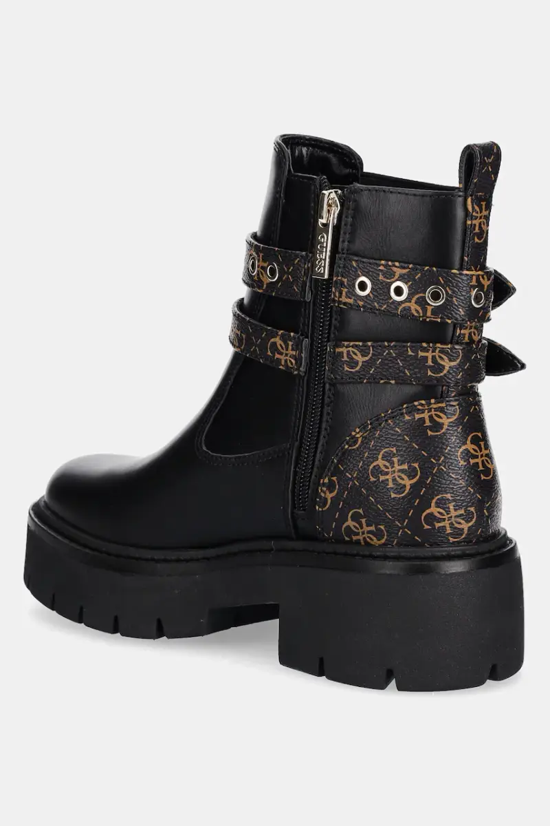 Guess Stivaletti Chelsea Donna Nero 3275429 miniatura 3