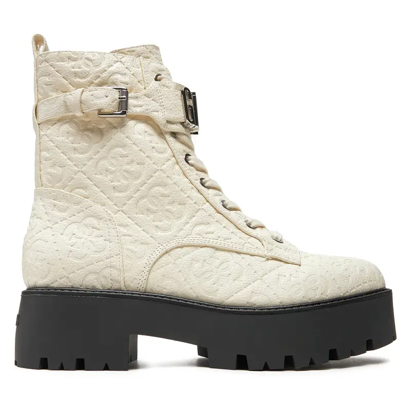 Stivaletti Guess Vaires FLTSOM FAL10 Bianco