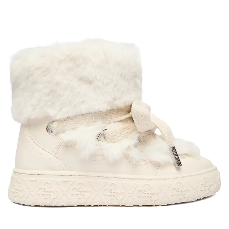Stivali da neve Guess FLFUEK FUR10 Écru Écru