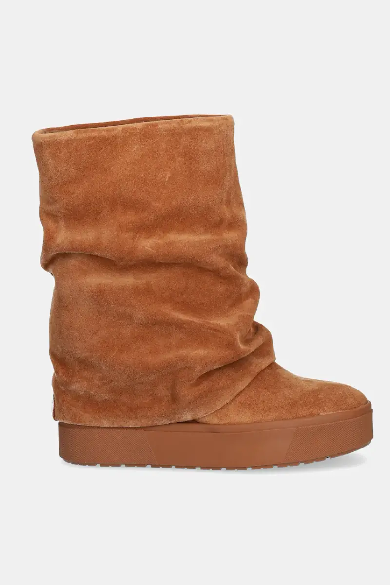 stivali da neve in camoscio GUINNA colore marrone FLFGUI SUE10 miniatura 2