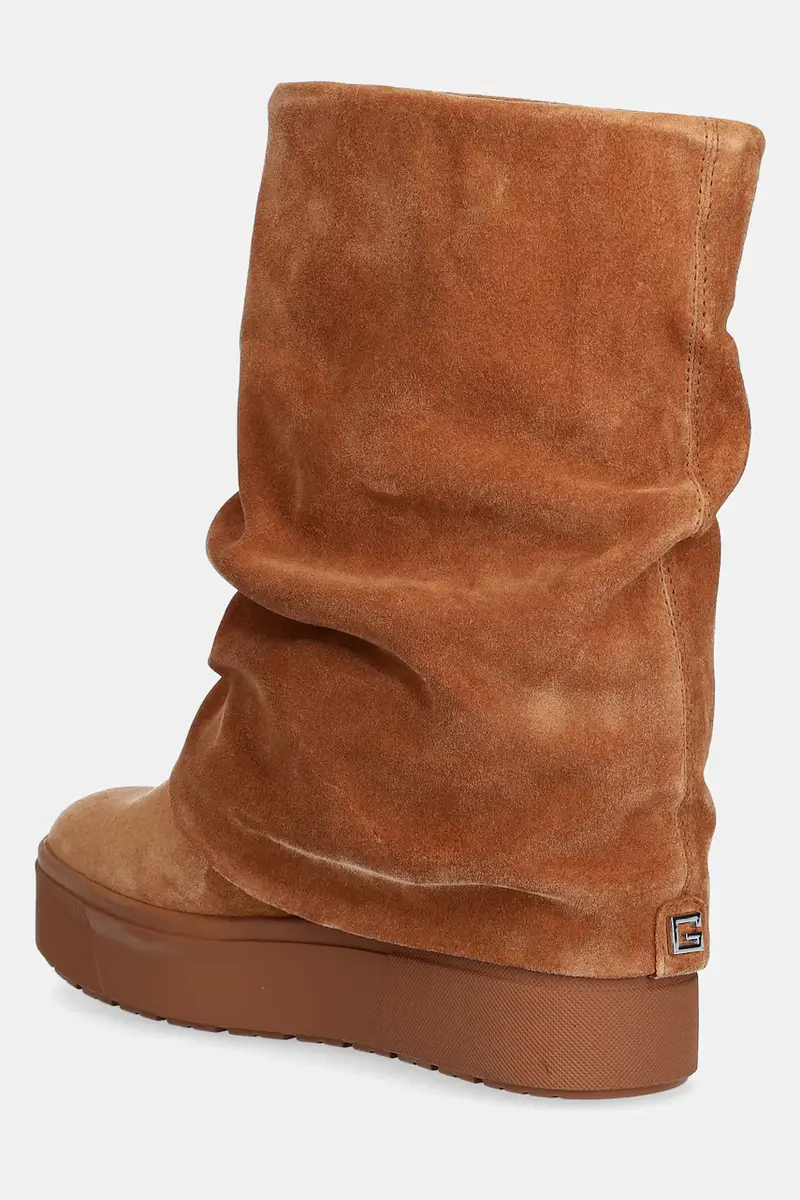 stivali da neve in camoscio GUINNA colore marrone FLFGUI SUE10 miniatura 3