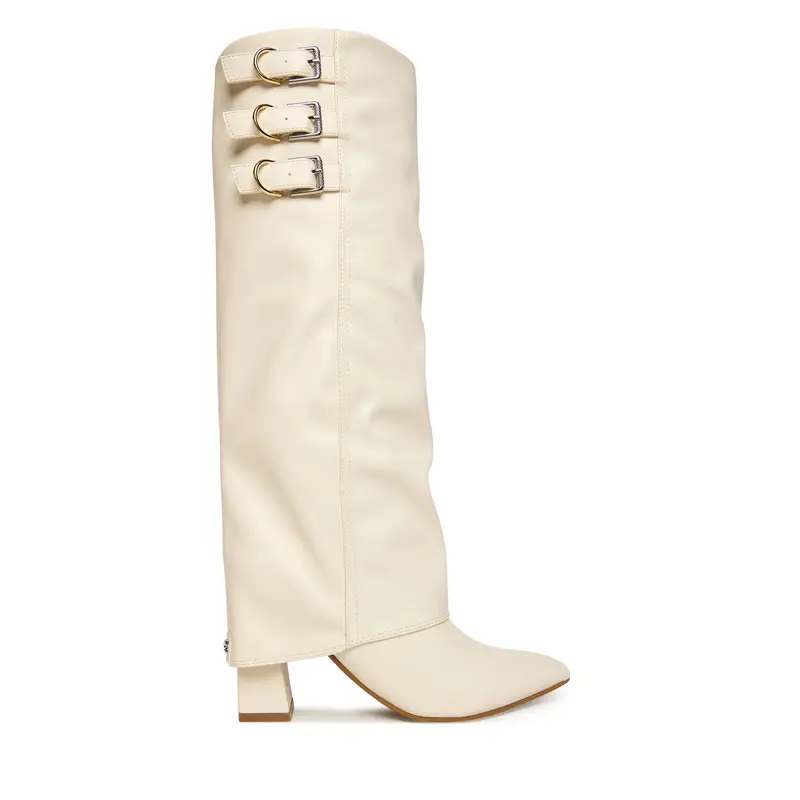 Stivali Guess FLFGAR ELE11 Écru Écru