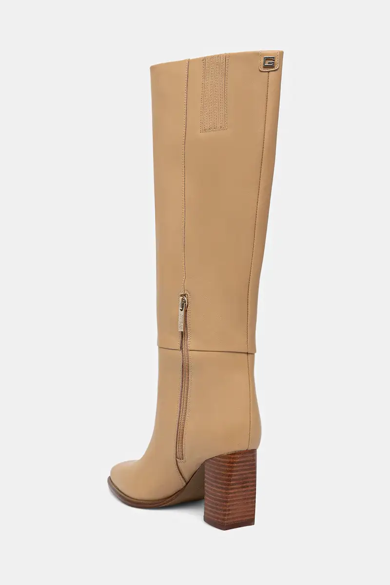 stivali in pelle PERINNA donna colore beige FLFPER LEA11 miniatura 3