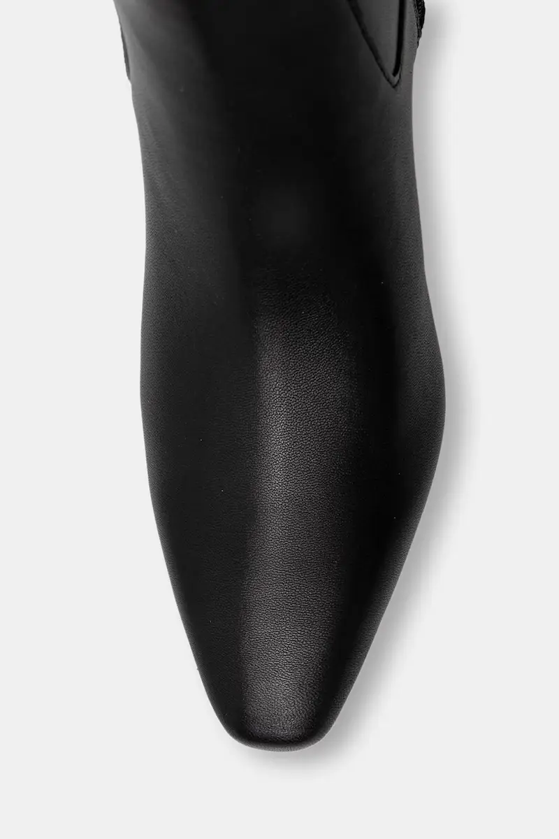 stivali in pelle SARLIE Nero miniatura 4