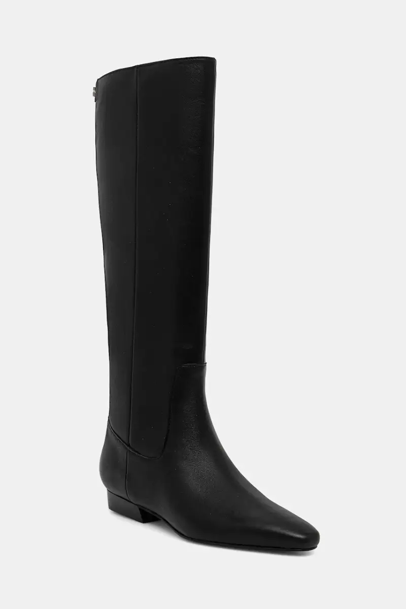 stivali in pelle SARLIE Nero