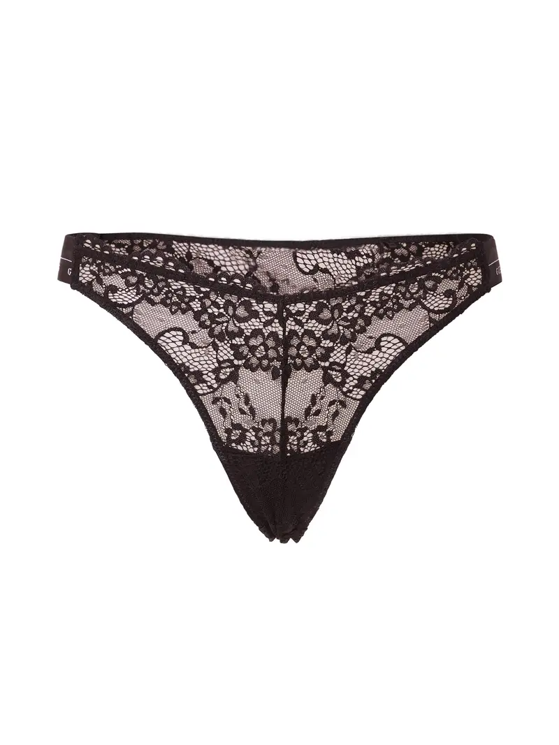 GUESS String 'JANE'  nero / bianco