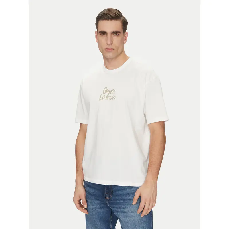 Guess T-shirt Bianco 3216137