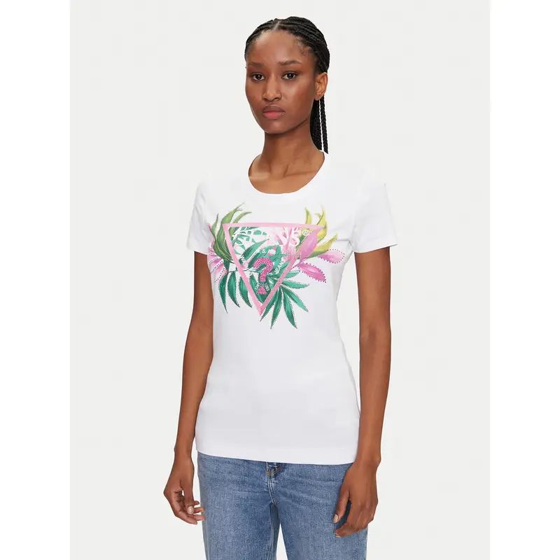 Guess T-shirt Bianco 3850037