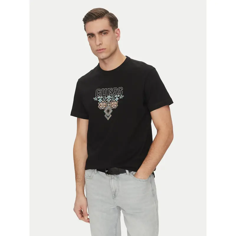 Guess T-shirt Nero 3216136