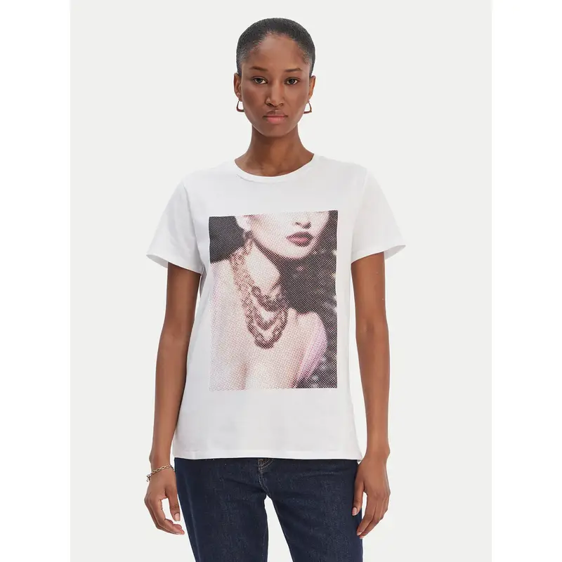 Guess T-shirt Bianco 3885735