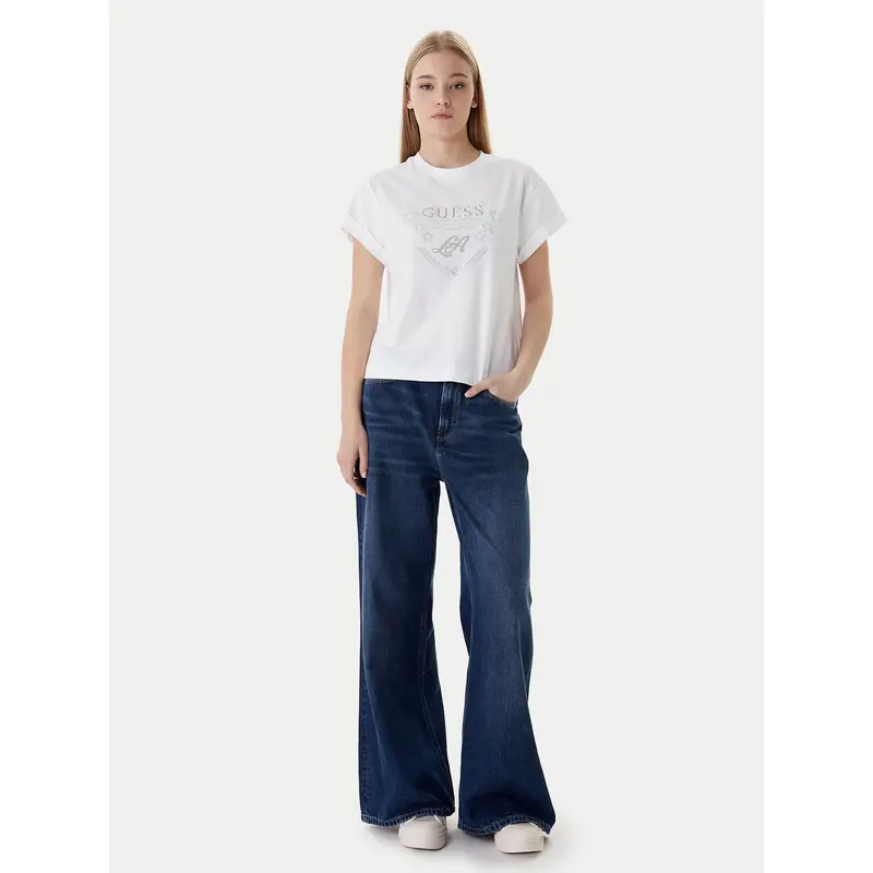 Guess T-shirt Bianco 3954520