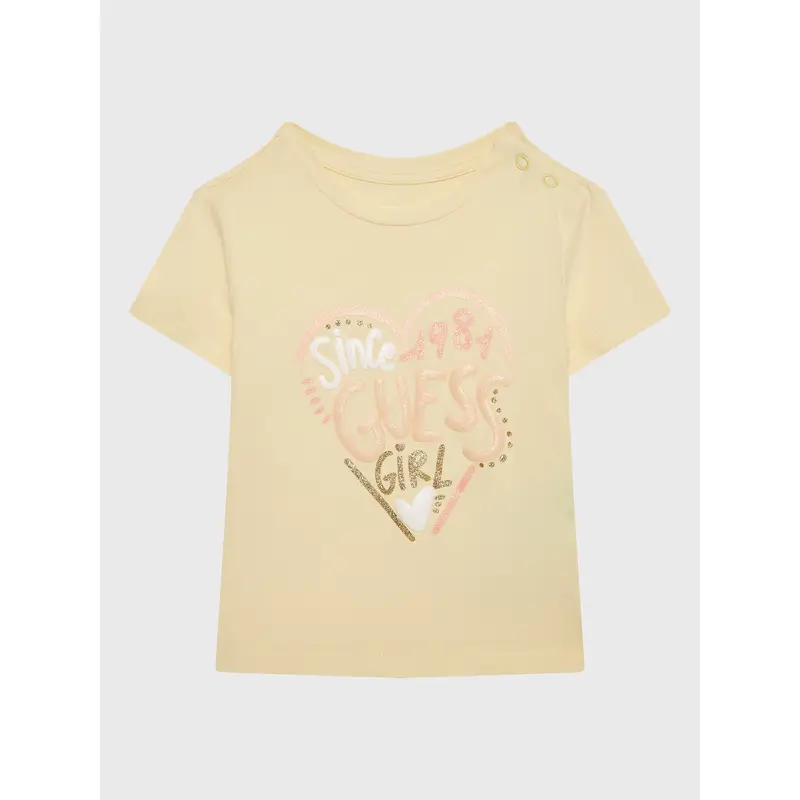 Guess T-shirt Giallo 3202074