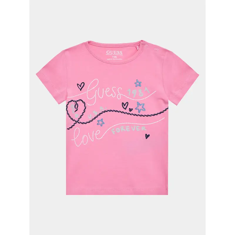 Guess T-shirt Rosa 3202078